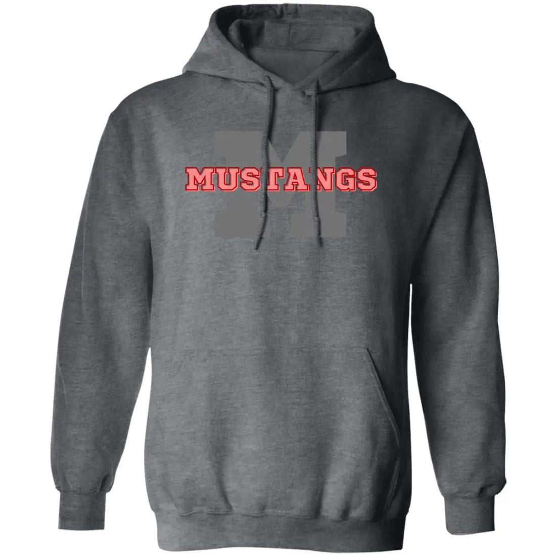 Mustangs Pullover Hoodie - Sweatshirts - Positively Sassy - Mustangs Pullover Hoodie