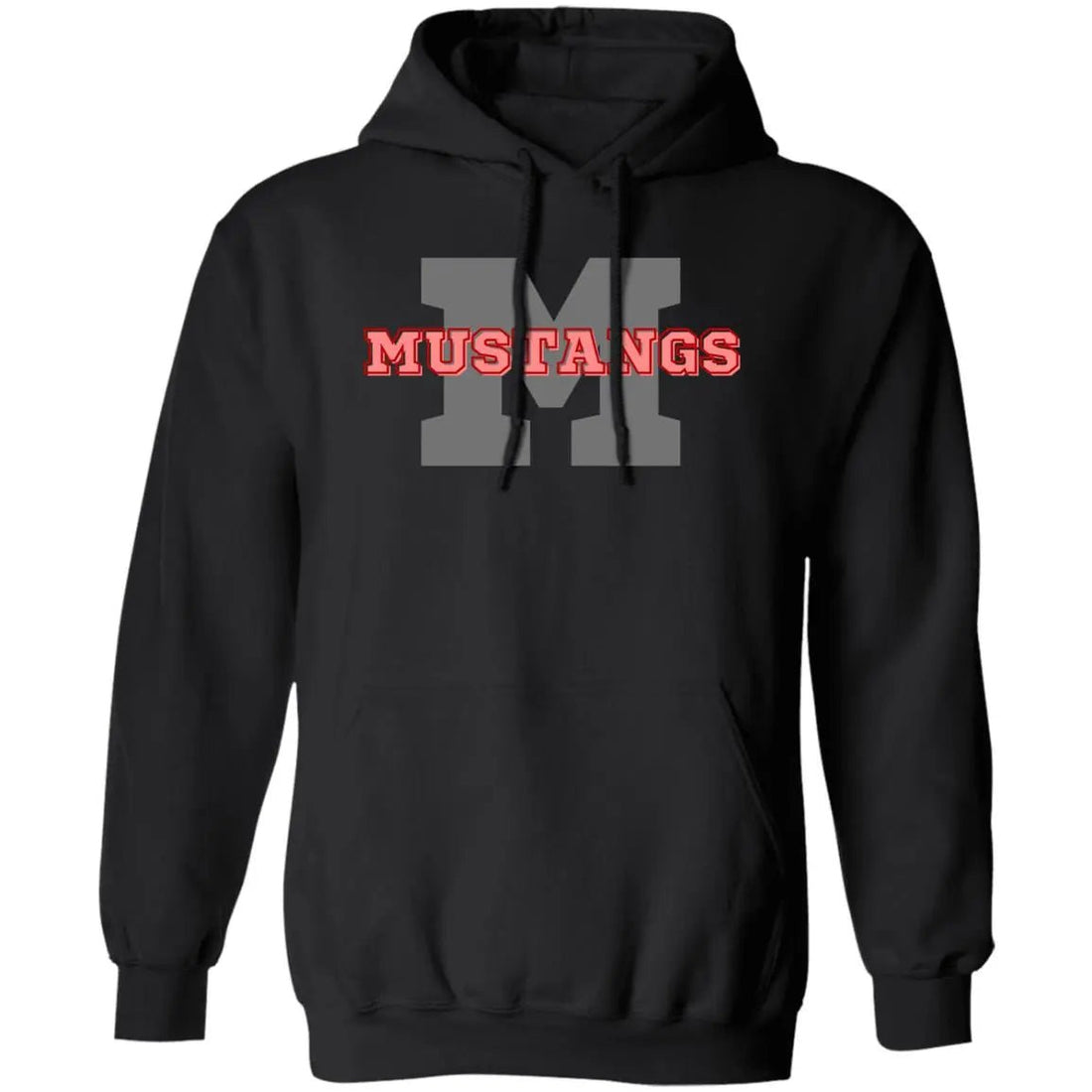 Mustangs Pullover Hoodie - Sweatshirts - Positively Sassy - Mustangs Pullover Hoodie