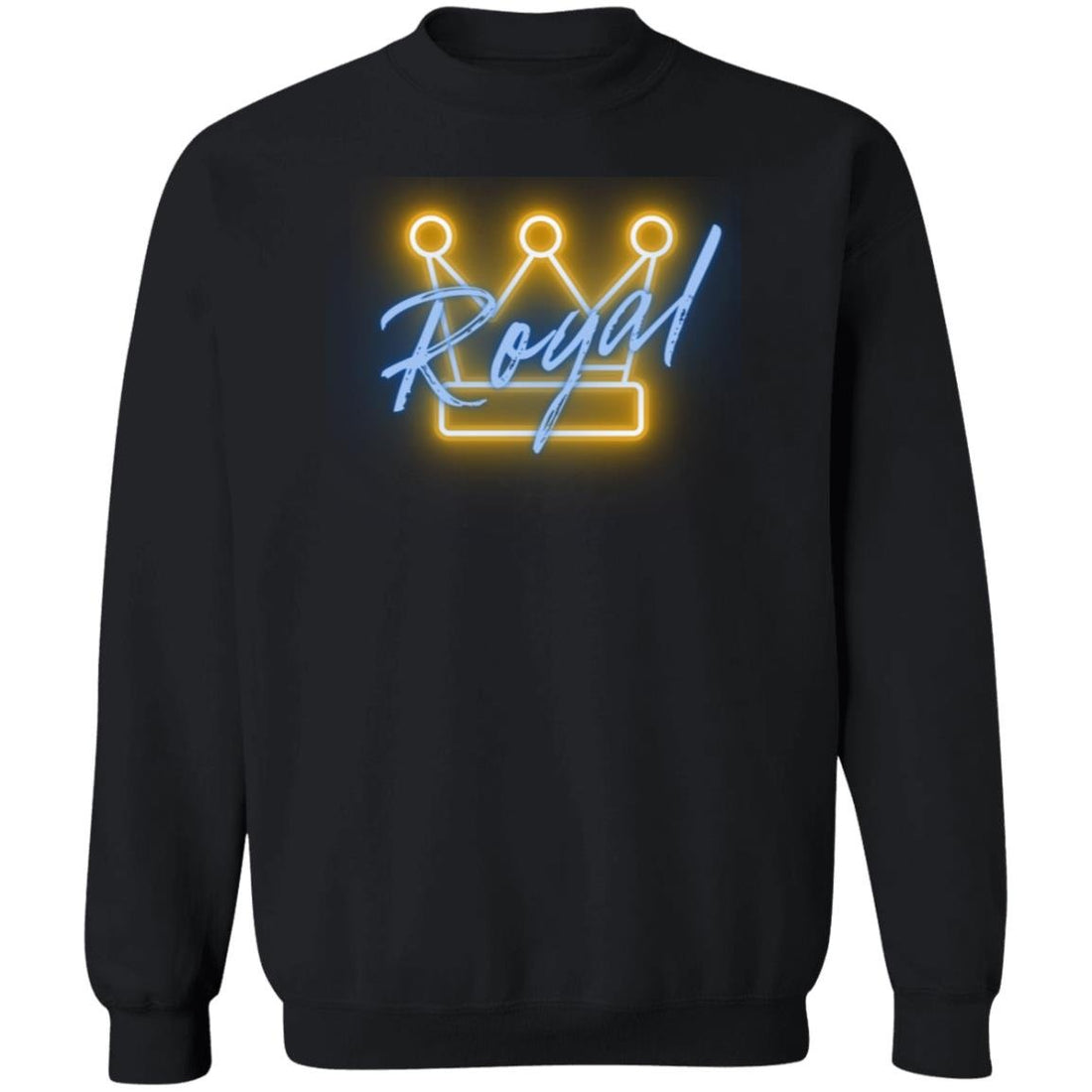 Neon Royal Pullover Sweatshirt - Sweatshirts - Positively Sassy - Neon Royal Pullover Sweatshirt