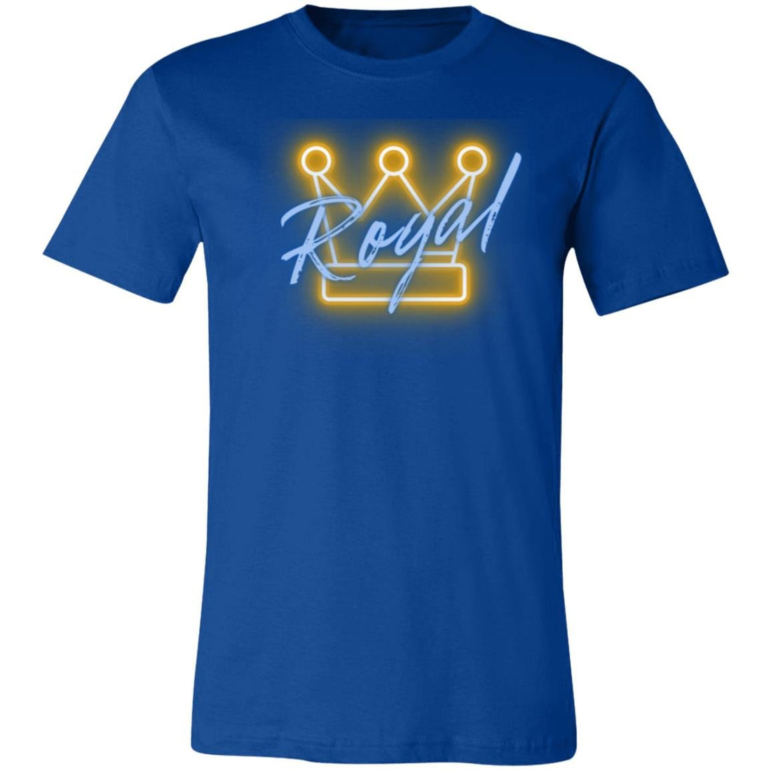 Neon Royal Short-Sleeve T-Shirt - T-Shirts - Positively Sassy - Neon Royal Short-Sleeve T-Shirt
