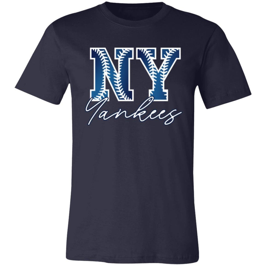 NY Yankees T-Shirt - T-Shirts - Positively Sassy - NY Yankees T-Shirt