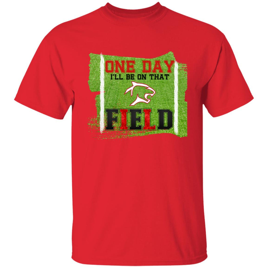 On That Field Youth 5.3 oz 100% Cotton T-Shirt - T-Shirts - Positively Sassy - On That Field Youth 5.3 oz 100% Cotton T-Shirt