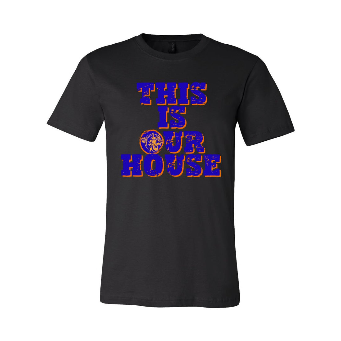 Our House Cougars Short Sleeve Jersey Tee - T-Shirts - Positively Sassy - Our House Cougars Short Sleeve Jersey Tee