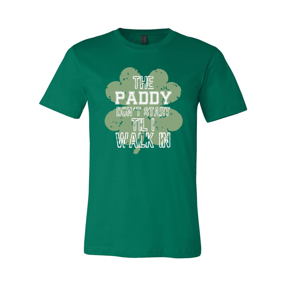 Paddy Don't Start Short Sleeve Jersey Tee - T-Shirts - Positively Sassy - Paddy Don't Start Short Sleeve Jersey Tee