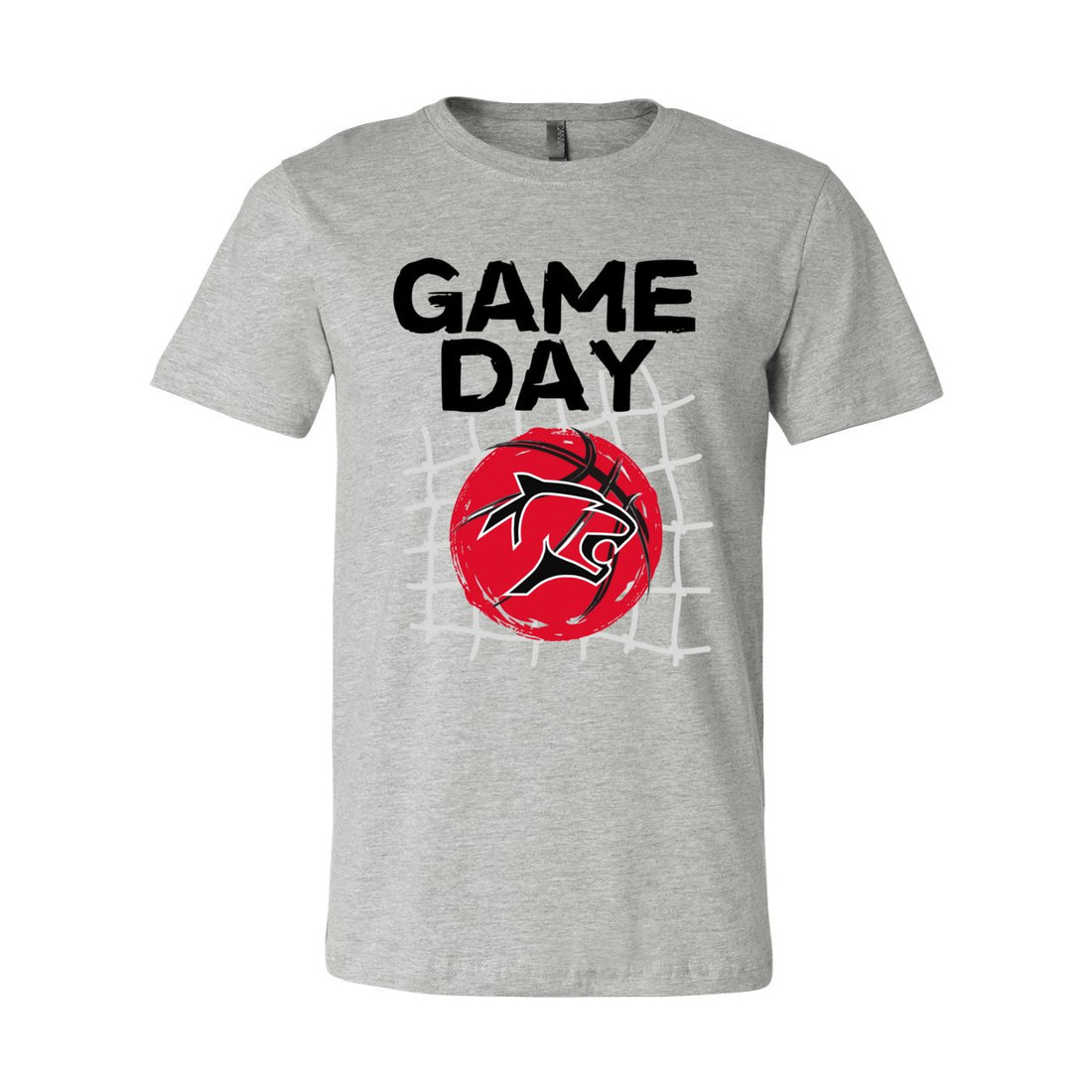 Panther Basketball Game Day Tee - T-Shirts - Positively Sassy - Panther Basketball Game Day Tee