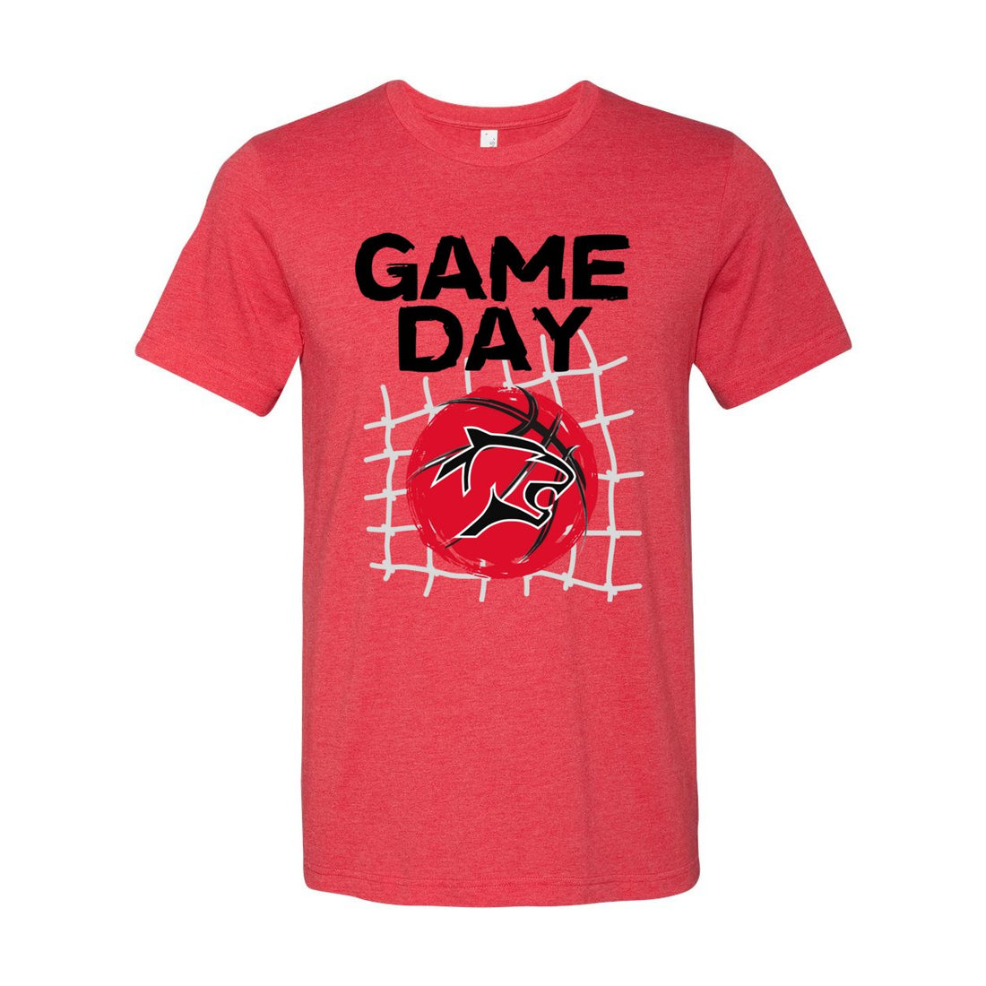 Panther Basketball Game Day Tee - T-Shirts - Positively Sassy - Panther Basketball Game Day Tee
