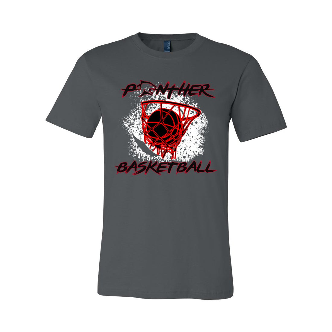 Panther Basketball Short Sleeve Jersey Tee - T-Shirts - Positively Sassy - Panther Basketball Short Sleeve Jersey Tee