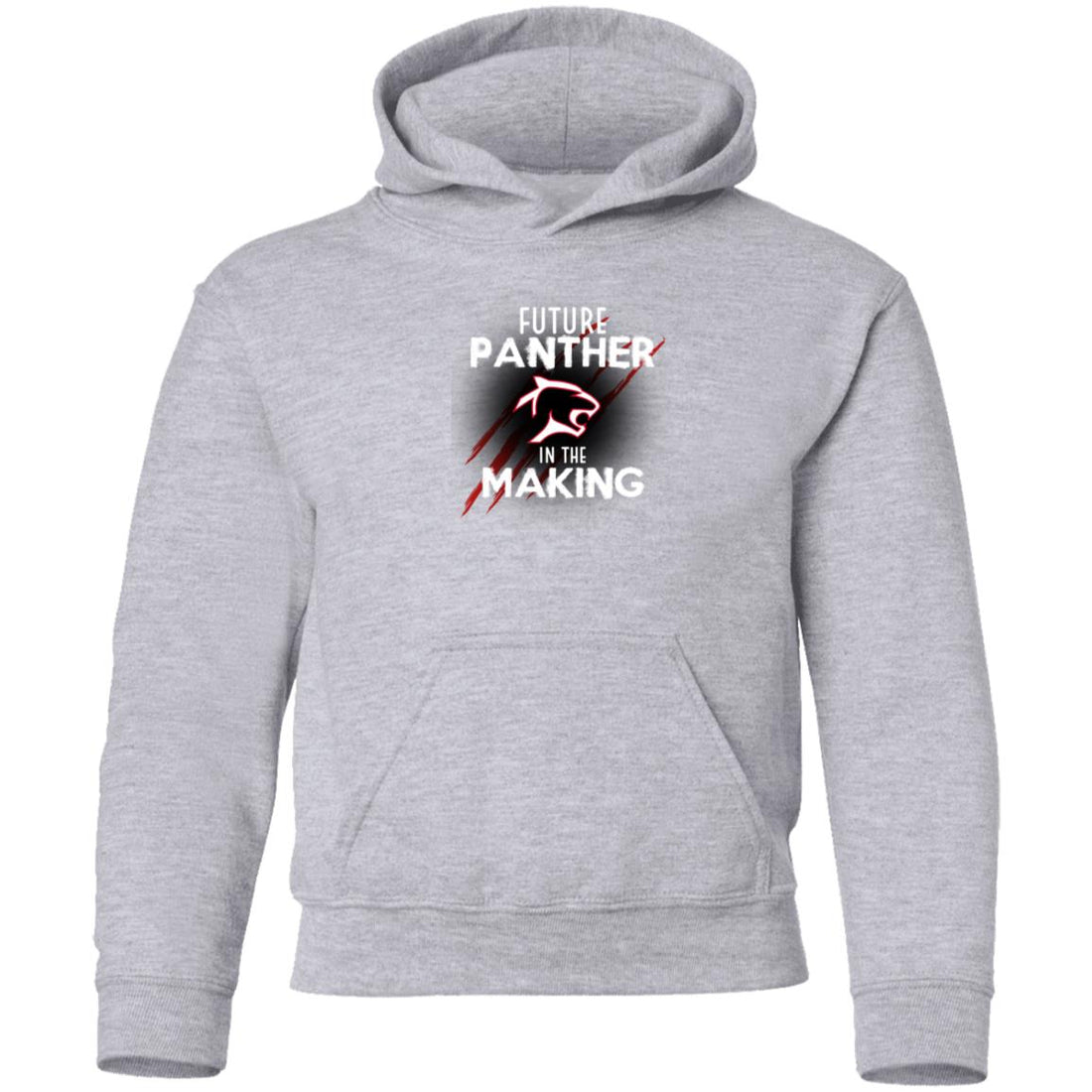 Panther In The Making Youth Pullover Hoodie - Sweatshirts - Positively Sassy - Panther In The Making Youth Pullover Hoodie