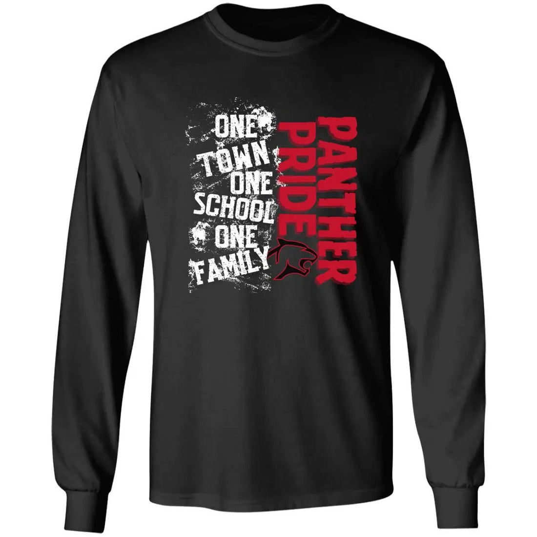 Panther Pride Long Sleeve Ultra Cotton T-Shirt - T-Shirts - Positively Sassy - Panther Pride Long Sleeve Ultra Cotton T-Shirt