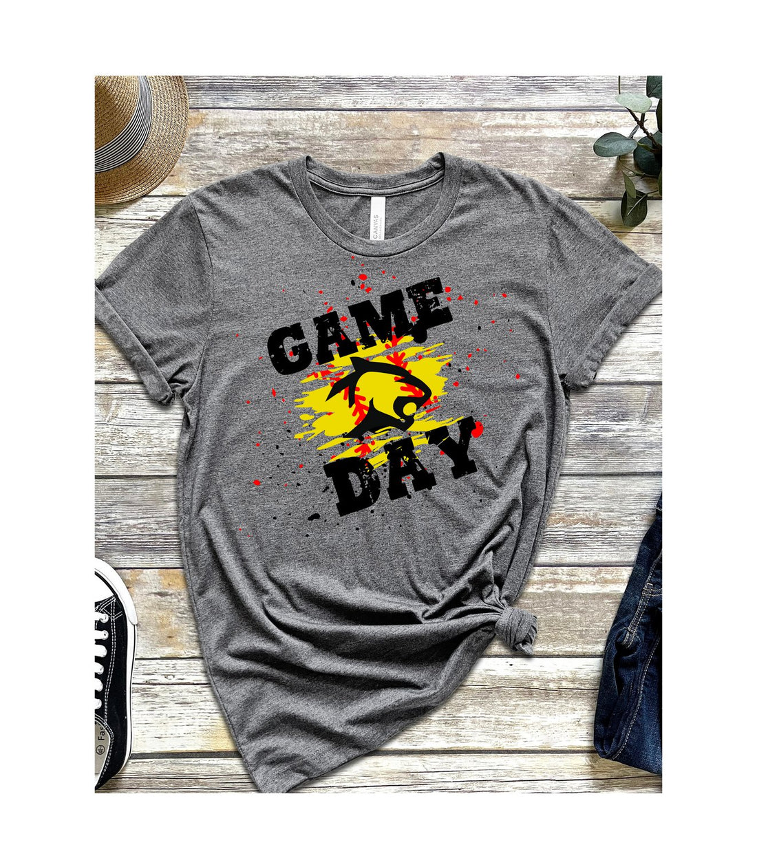 Panther Softball Game Day - T-Shirts - Positively Sassy - Panther Softball Game Day