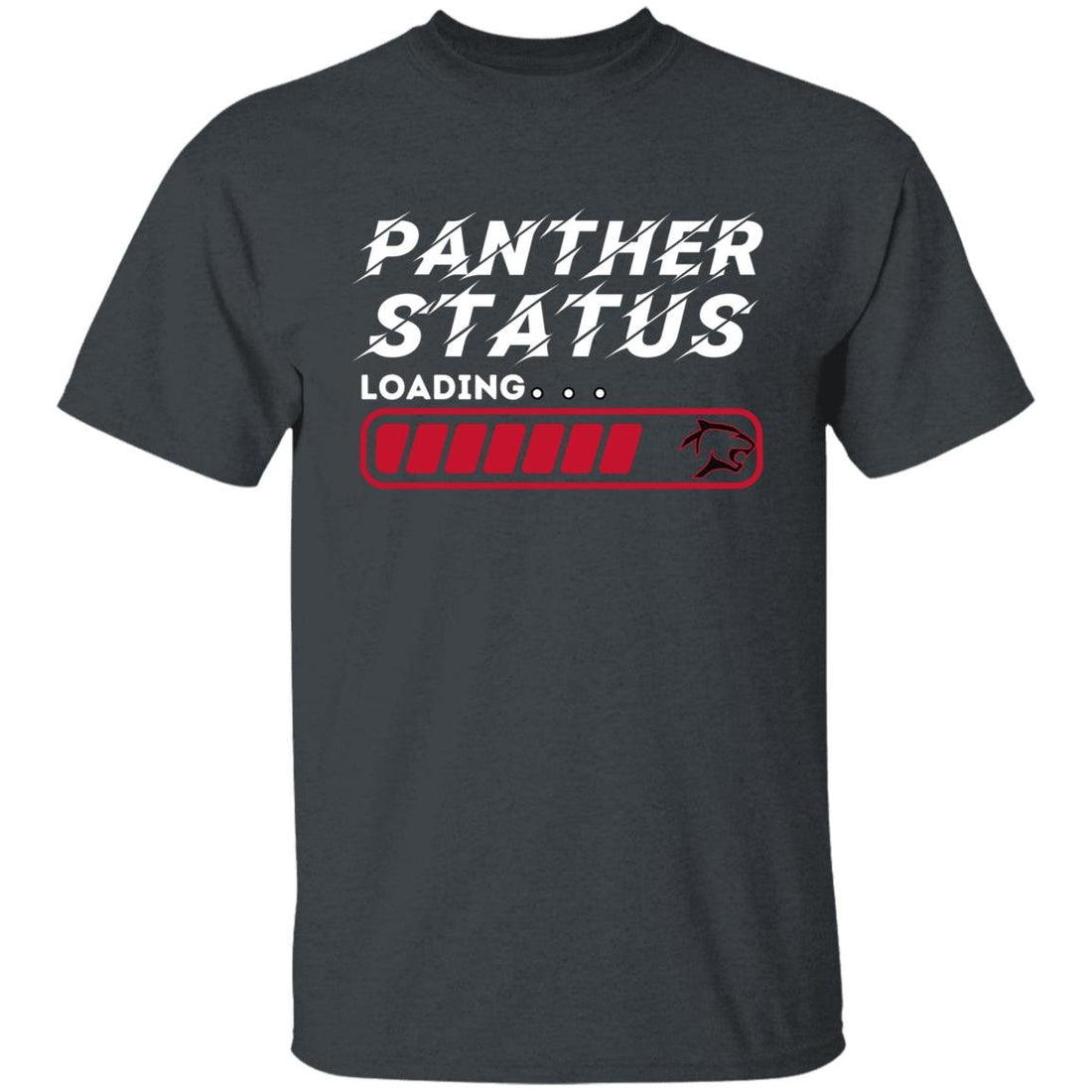 Panther Status Loading Youth 5.3 oz 100% Cotton T-Shirt - T-Shirts - Positively Sassy - Panther Status Loading Youth 5.3 oz 100% Cotton T-Shirt