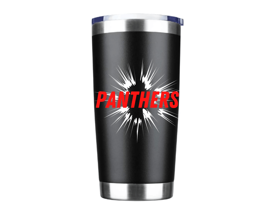 Panthers Explode 30oz Tumbler - Apparel - Positively Sassy - Panthers Explode 30oz Tumbler