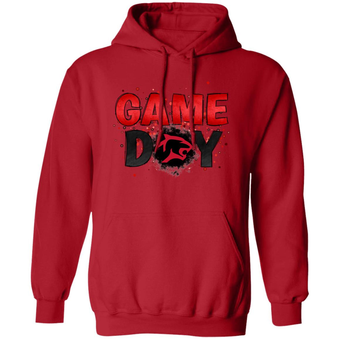 Panthers Game Day Pullover Hoodie - Sweatshirts - Positively Sassy - Panthers Game Day Pullover Hoodie