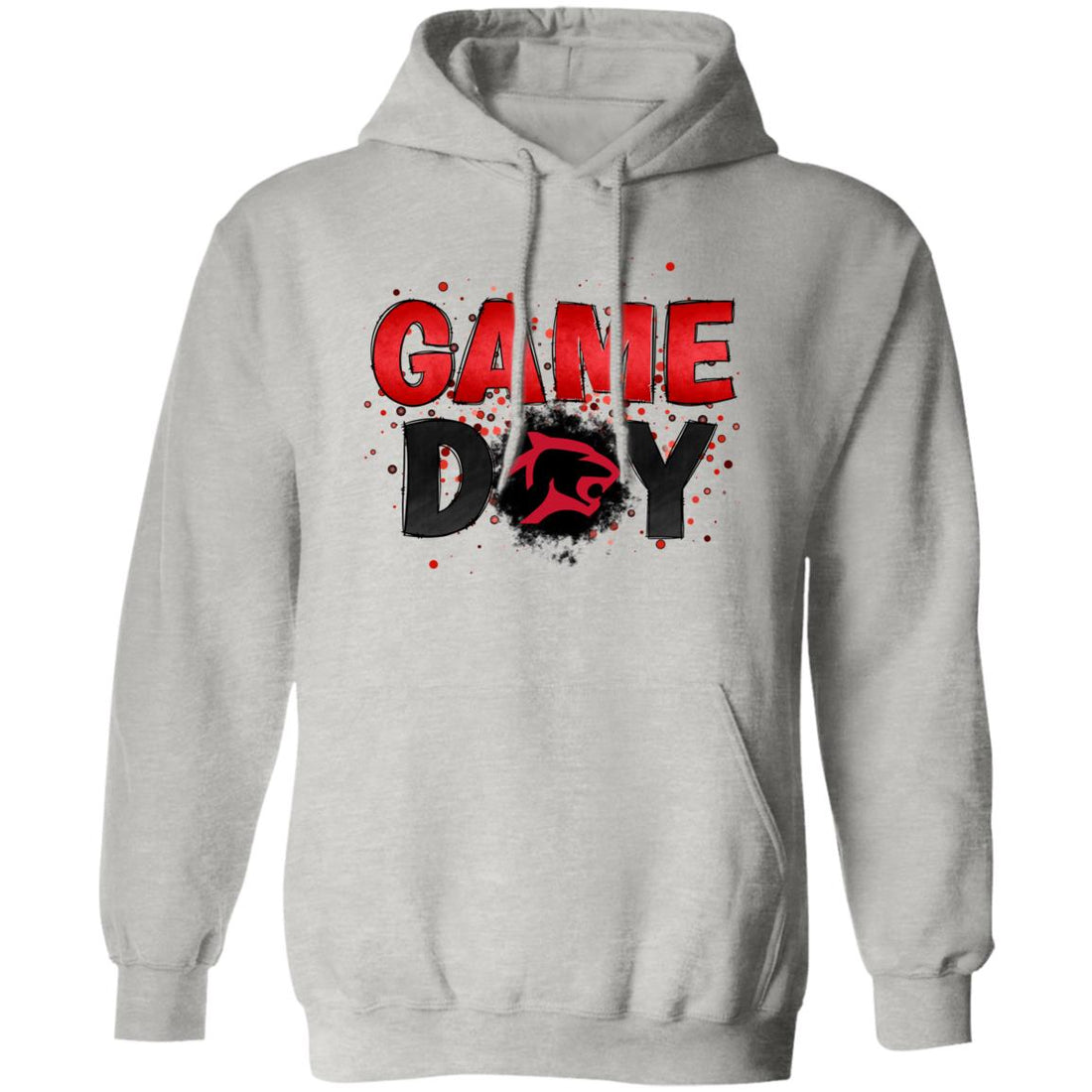 Panthers Game Day Pullover Hoodie - Sweatshirts - Positively Sassy - Panthers Game Day Pullover Hoodie