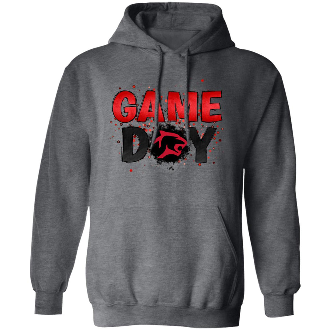 Panthers Game Day Pullover Hoodie - Sweatshirts - Positively Sassy - Panthers Game Day Pullover Hoodie