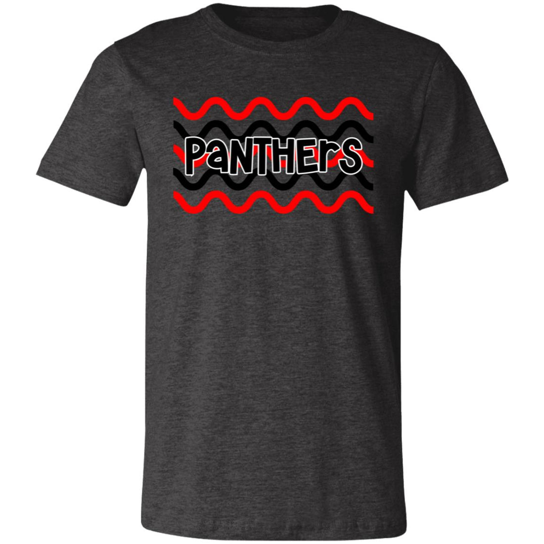Panthers Wave Unisex Jersey Short-Sleeve T-Shirt - T-Shirts - Positively Sassy - Panthers Wave Unisex Jersey Short-Sleeve T-Shirt