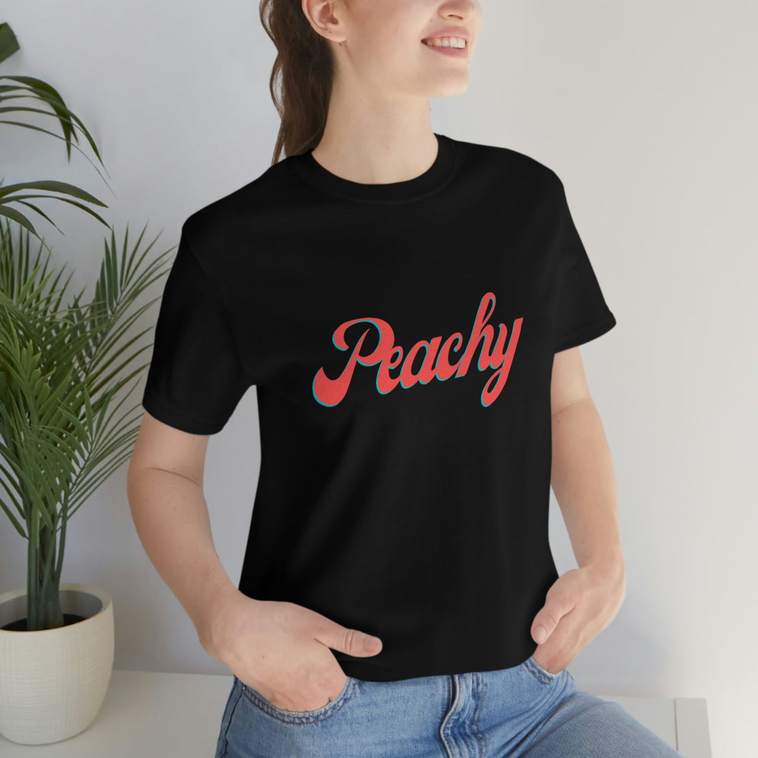 Peachy - T-Shirt - Positively Sassy - Peachy
