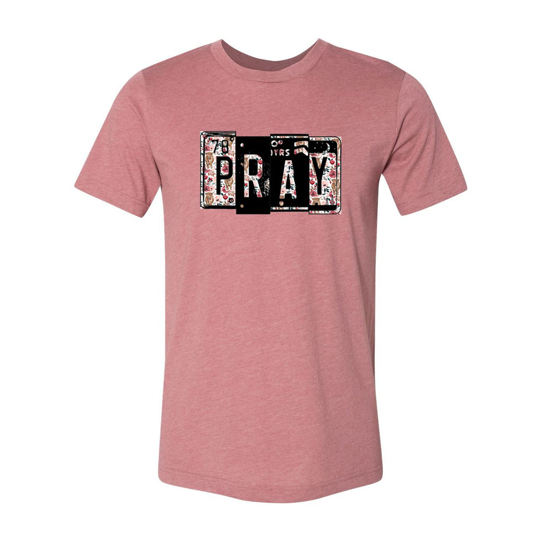 Pray Plates Tee Jersey Tee - T-Shirts - Positively Sassy - Pray Plates Tee Jersey Tee