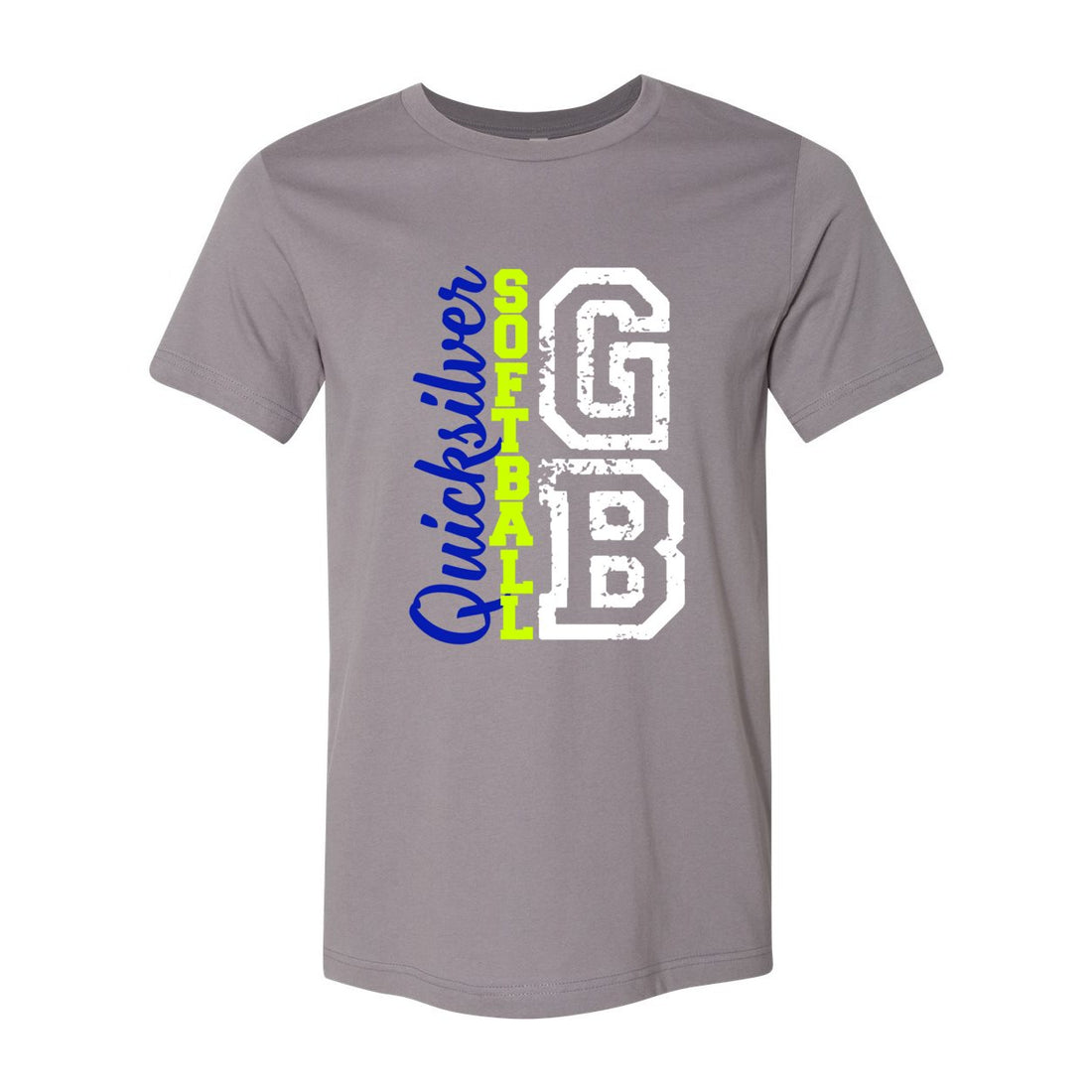 QS Softball GB Short Sleeve Jersey Tee - T-Shirts - Positively Sassy - QS Softball GB Short Sleeve Jersey Tee