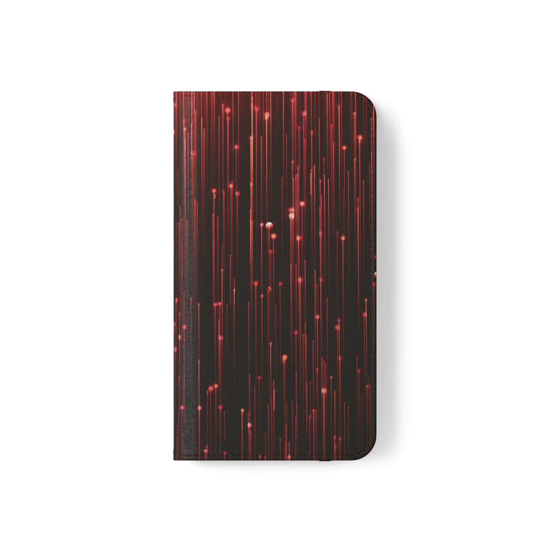 Red & Black Flip Cases - Phone Case - Positively Sassy - Red & Black Flip Cases