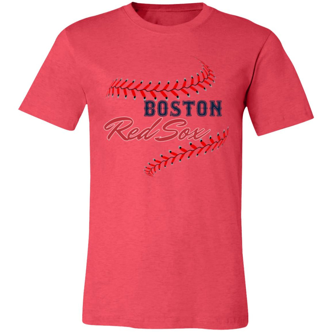 Red Sox Stitches T-Shirt - T-Shirts - Positively Sassy - Red Sox Stitches T-Shirt