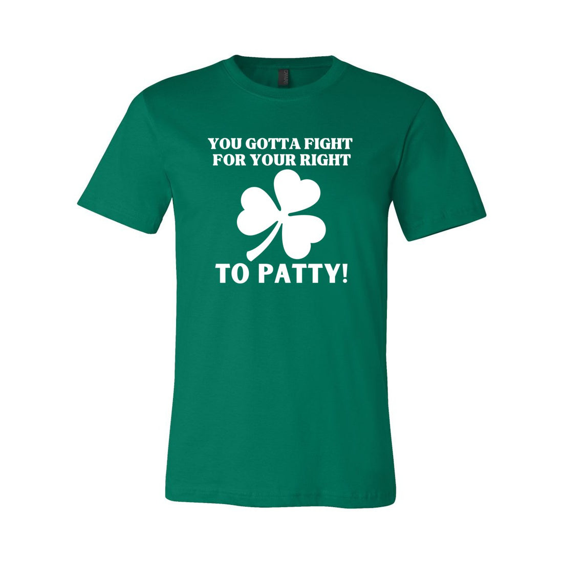 Right To Patty Short Sleeve Jersey Tee - T-Shirts - Positively Sassy - Right To Patty Short Sleeve Jersey Tee