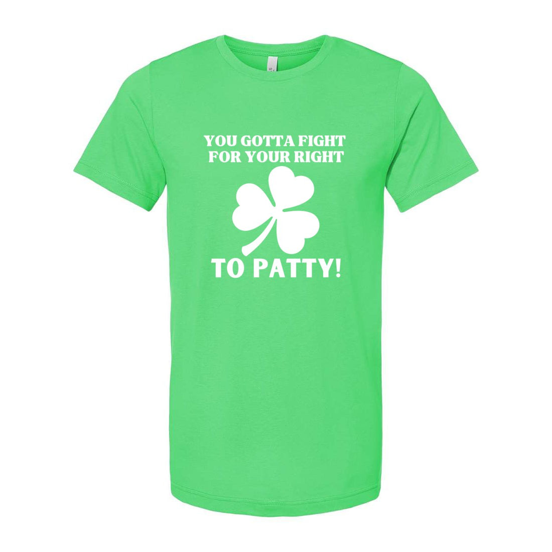 Right To Patty Short Sleeve Jersey Tee - T-Shirts - Positively Sassy - Right To Patty Short Sleeve Jersey Tee