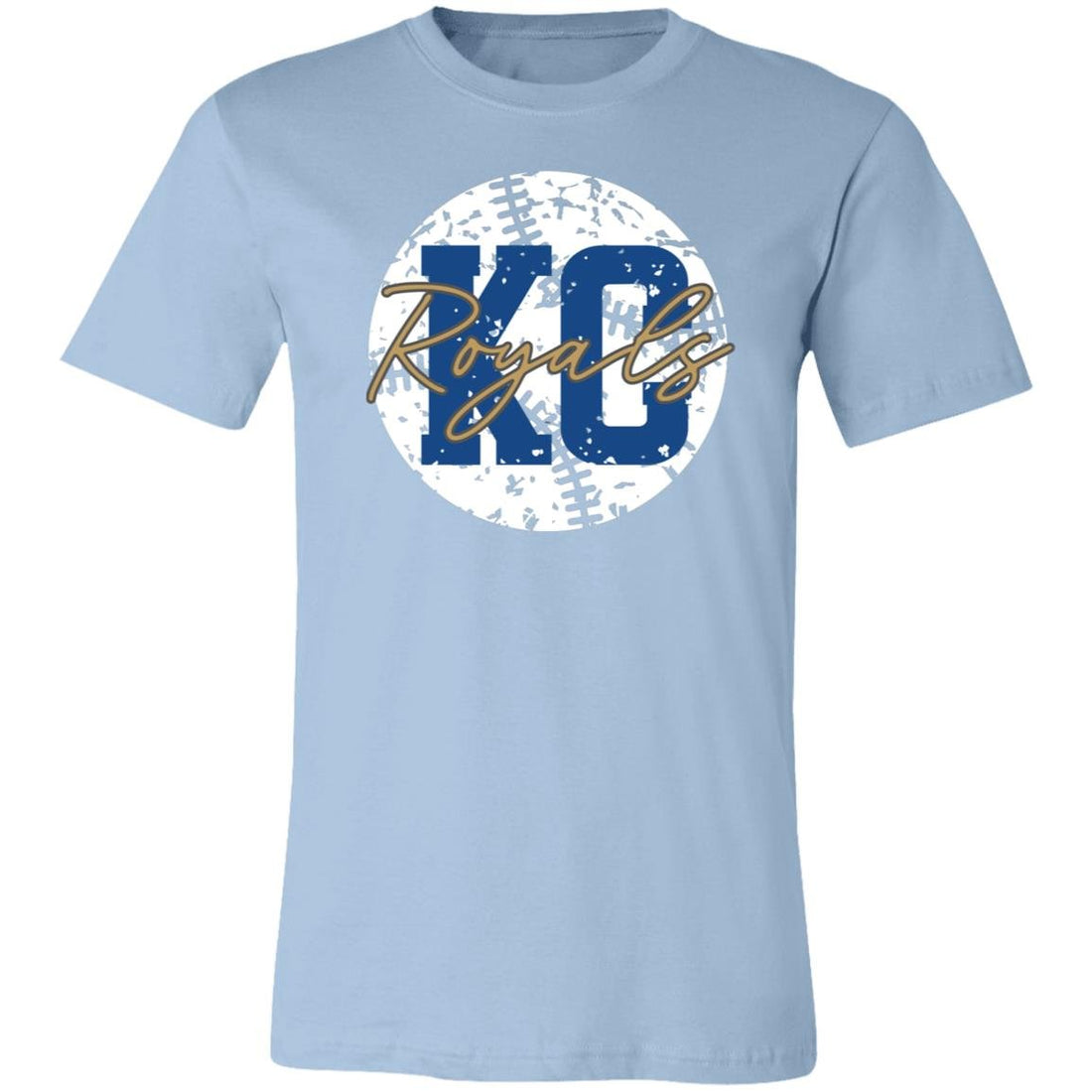 Royals Baseball Short-Sleeve T-Shirt - T-Shirts - Positively Sassy - Royals Baseball Short-Sleeve T-Shirt