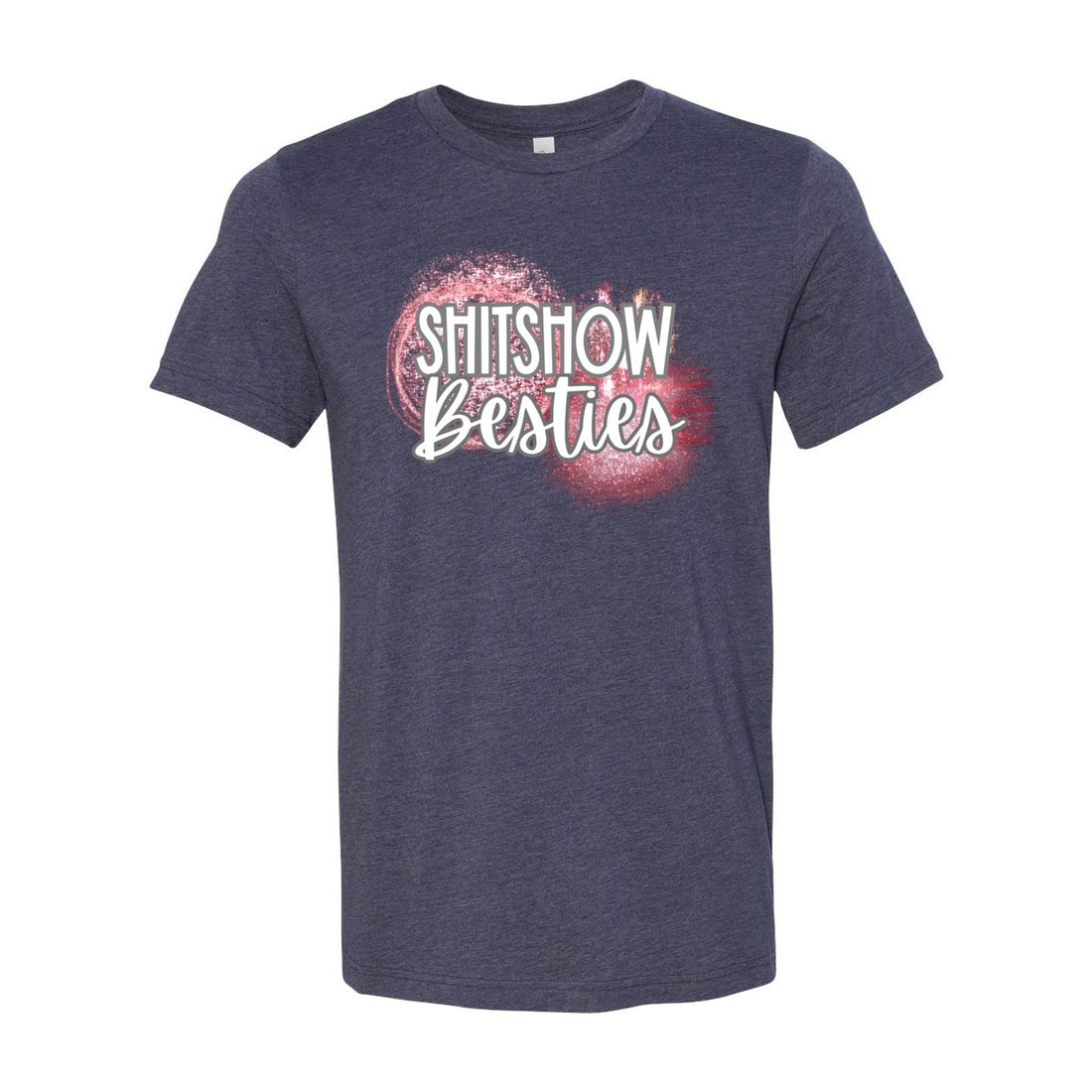 Shitshow Besties Short Sleeve Jersey Tee - T-Shirts - Positively Sassy - Shitshow Besties Short Sleeve Jersey Tee