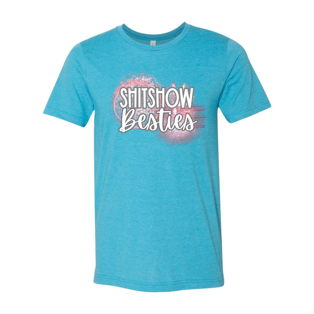 Shitshow Besties Short Sleeve Jersey Tee - T-Shirts - Positively Sassy - Shitshow Besties Short Sleeve Jersey Tee