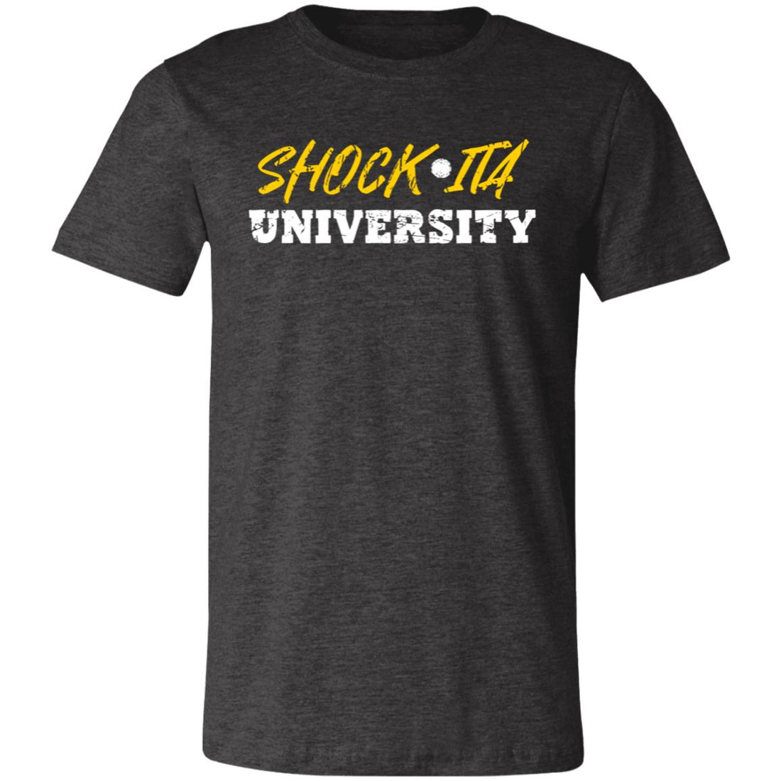 Shock-ita Univ Jersey Short-Sleeve T-Shirt - T-Shirts - Positively Sassy - Shock-ita Univ Jersey Short-Sleeve T-Shirt