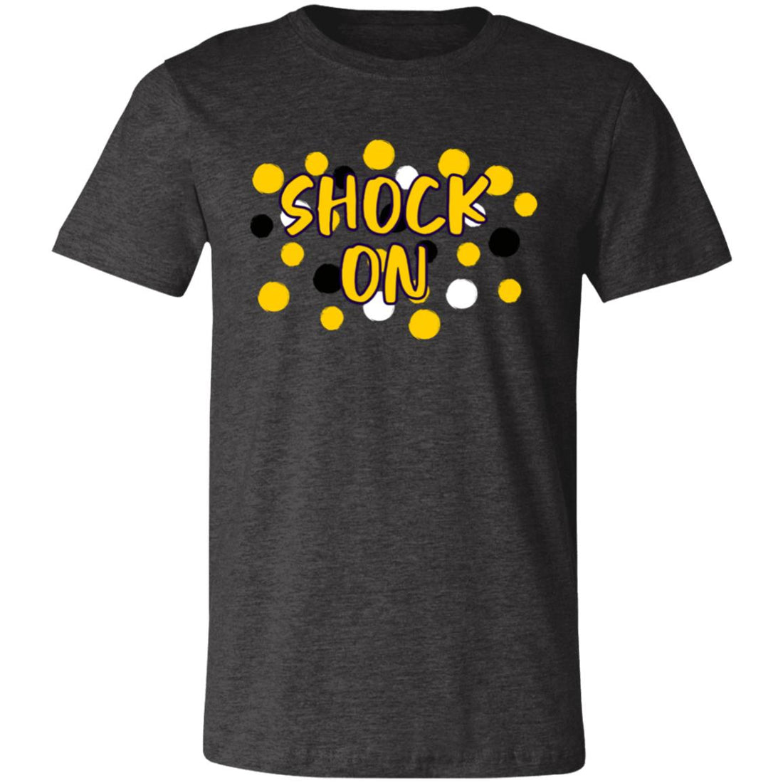 Shock On Spots Unisex Jersey Short-Sleeve T-Shirt - T-Shirts - Positively Sassy - Shock On Spots Unisex Jersey Short-Sleeve T-Shirt
