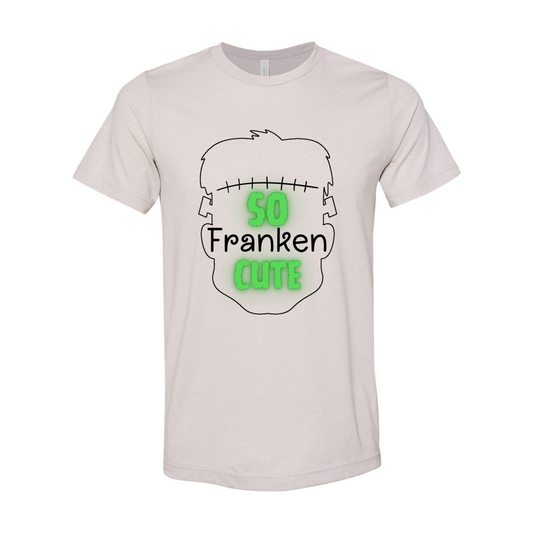 So Fraken Cute Short Sleeve Jersey Tee - T-Shirts - Positively Sassy - So Fraken Cute Short Sleeve Jersey Tee