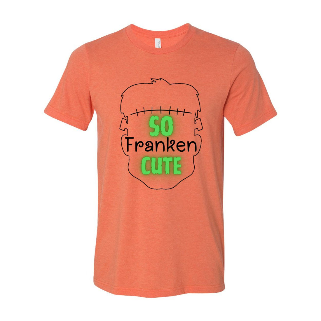 So Fraken Cute Short Sleeve Jersey Tee - T-Shirts - Positively Sassy - So Fraken Cute Short Sleeve Jersey Tee