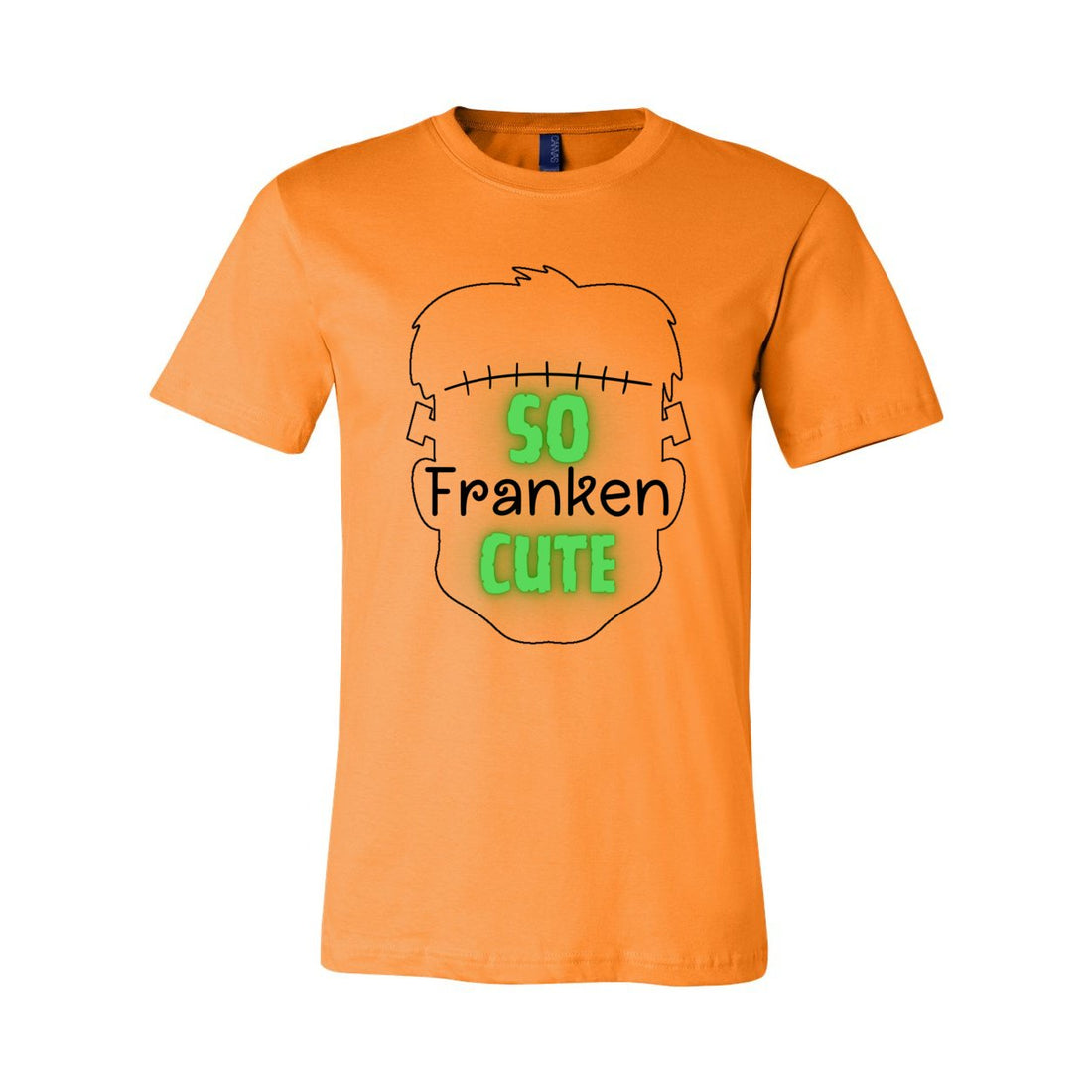 So Fraken Cute Short Sleeve Jersey Tee - T-Shirts - Positively Sassy - So Fraken Cute Short Sleeve Jersey Tee