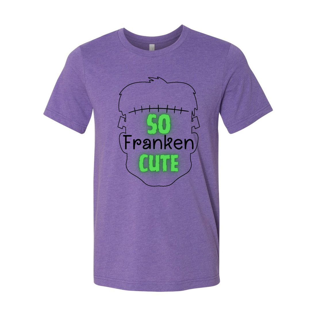 So Fraken Cute Short Sleeve Jersey Tee - T-Shirts - Positively Sassy - So Fraken Cute Short Sleeve Jersey Tee