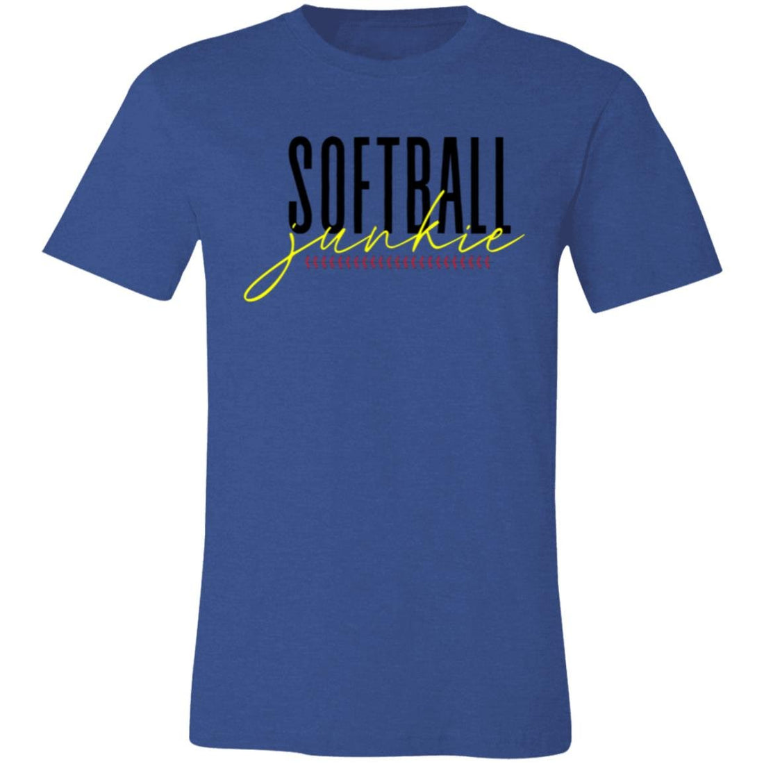 Softball Junkie Short-Sleeve T-Shirt - T-Shirts - Positively Sassy - Softball Junkie Short-Sleeve T-Shirt