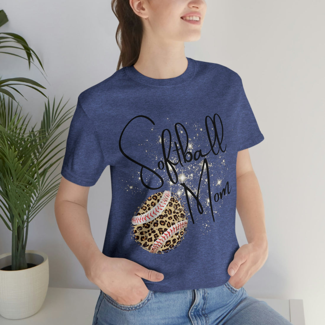 Softball MOM - T-Shirt - Positively Sassy - Softball MOM