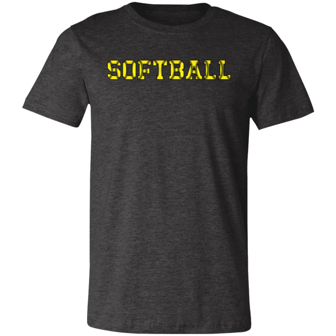Softball Stitch Print Short-Sleeve T-Shirt - T-Shirts - Positively Sassy - Softball Stitch Print Short-Sleeve T-Shirt