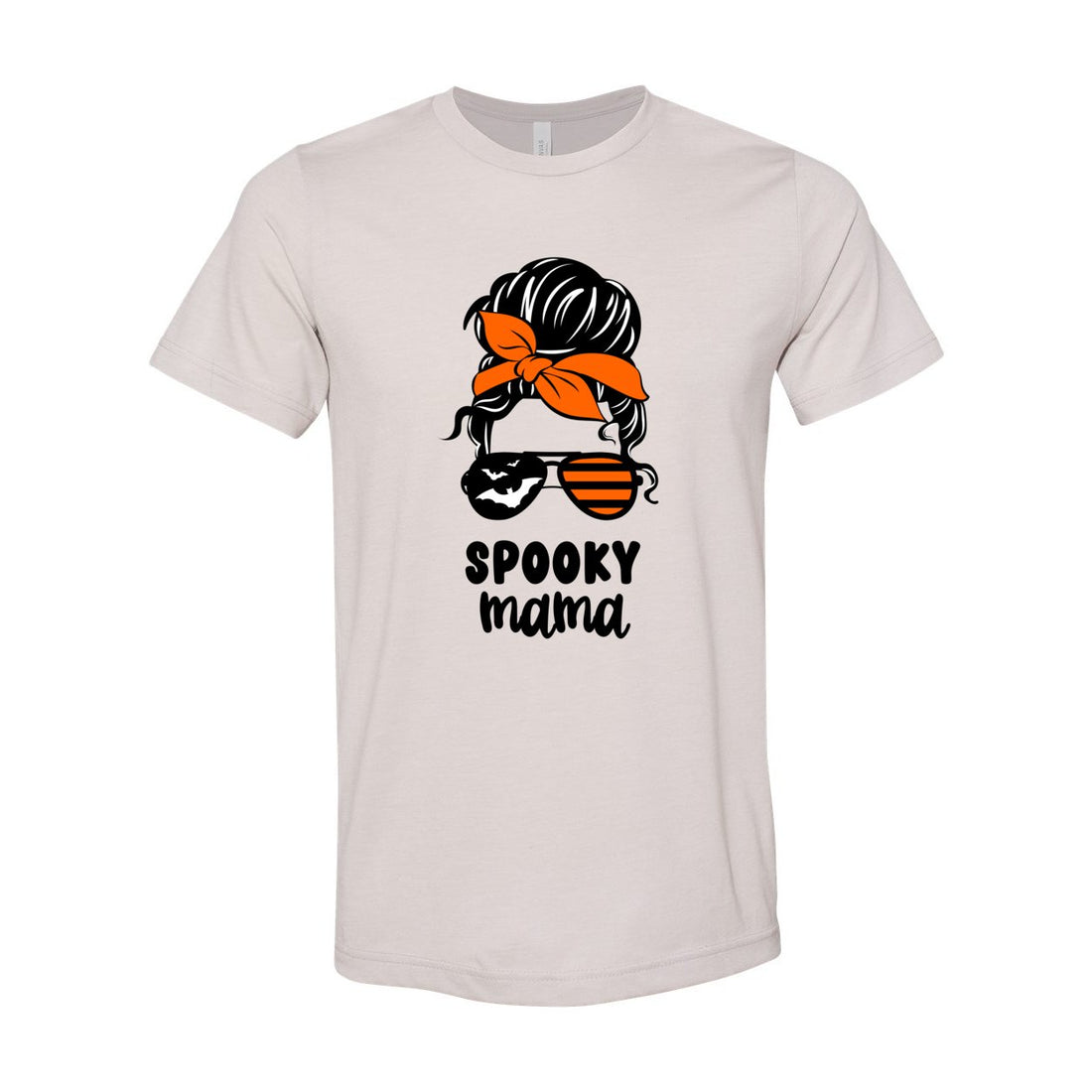 Spooky Mama Short Sleeve Jersey Tee - T-Shirts - Positively Sassy - Spooky Mama Short Sleeve Jersey Tee