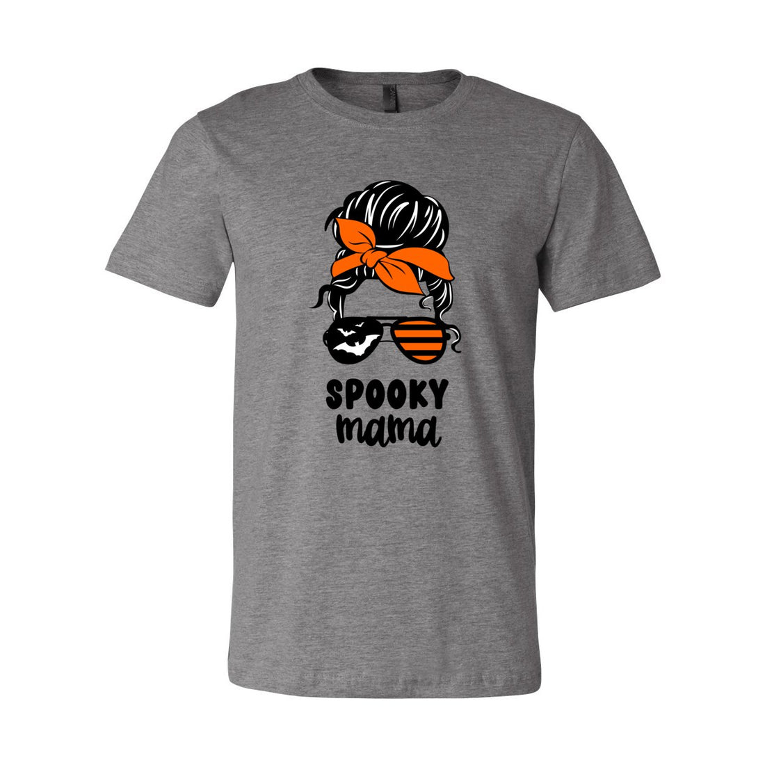 Spooky Mama Short Sleeve Jersey Tee - T-Shirts - Positively Sassy - Spooky Mama Short Sleeve Jersey Tee