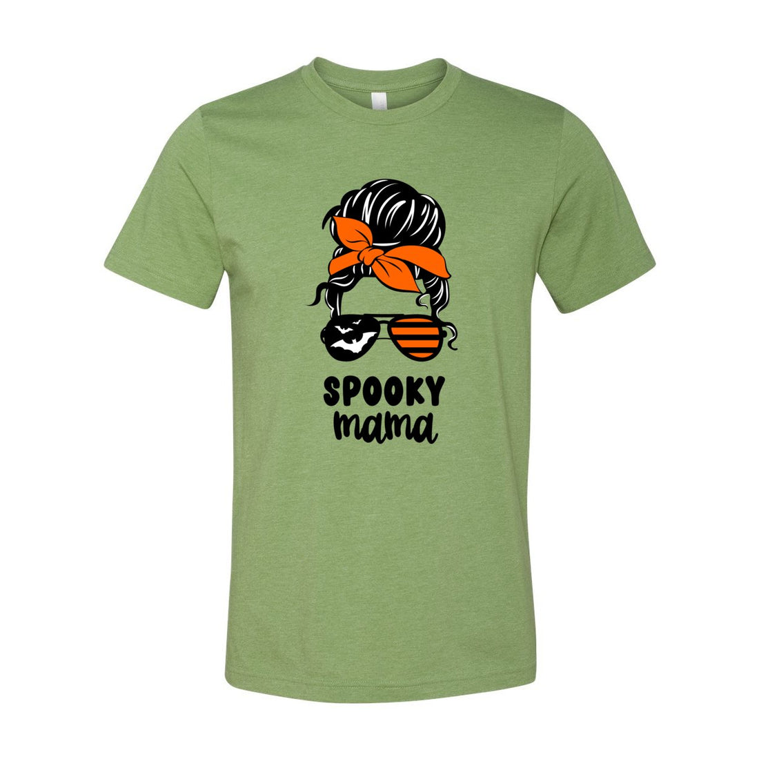 Spooky Mama Short Sleeve Jersey Tee - T-Shirts - Positively Sassy - Spooky Mama Short Sleeve Jersey Tee