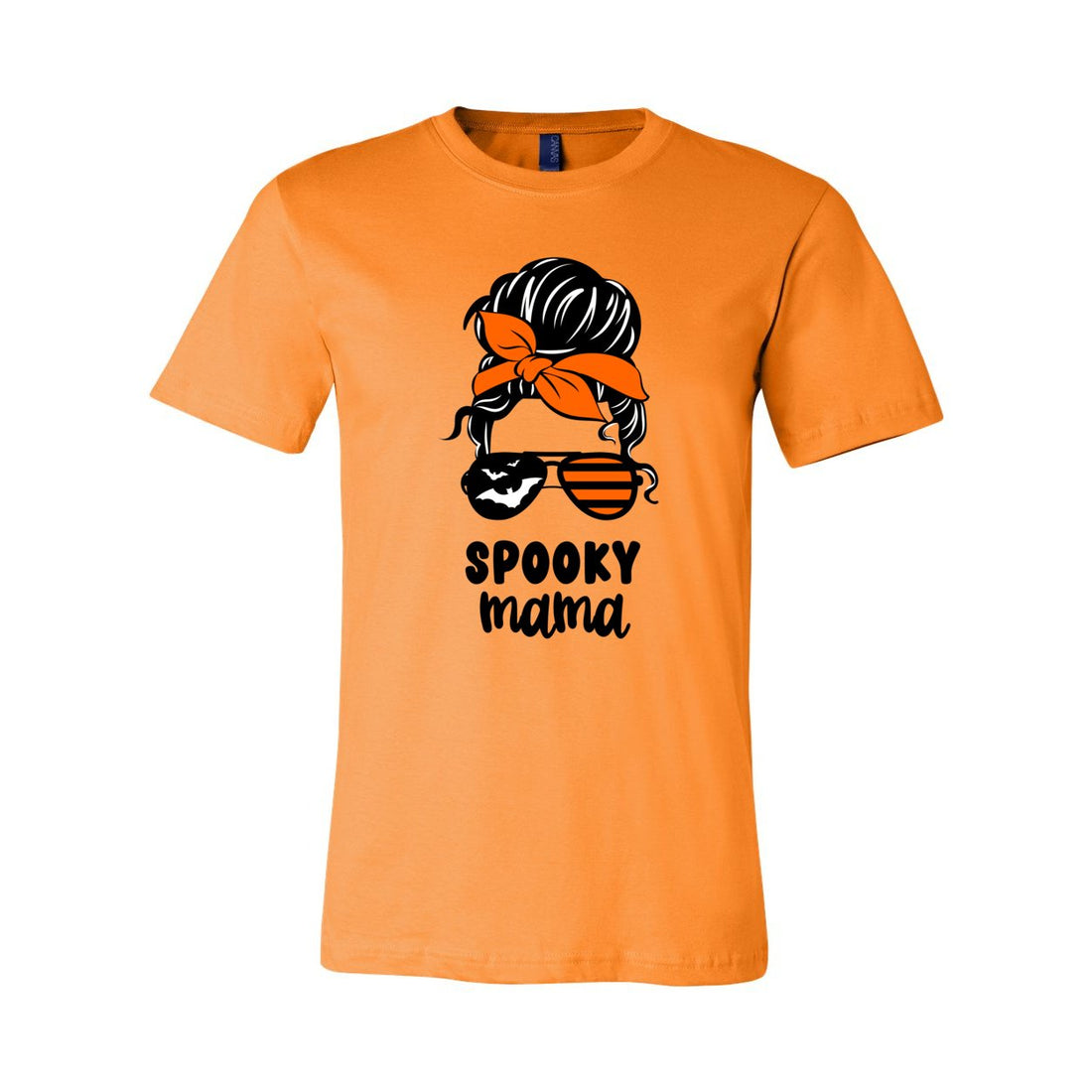 Spooky Mama Short Sleeve Jersey Tee - T-Shirts - Positively Sassy - Spooky Mama Short Sleeve Jersey Tee