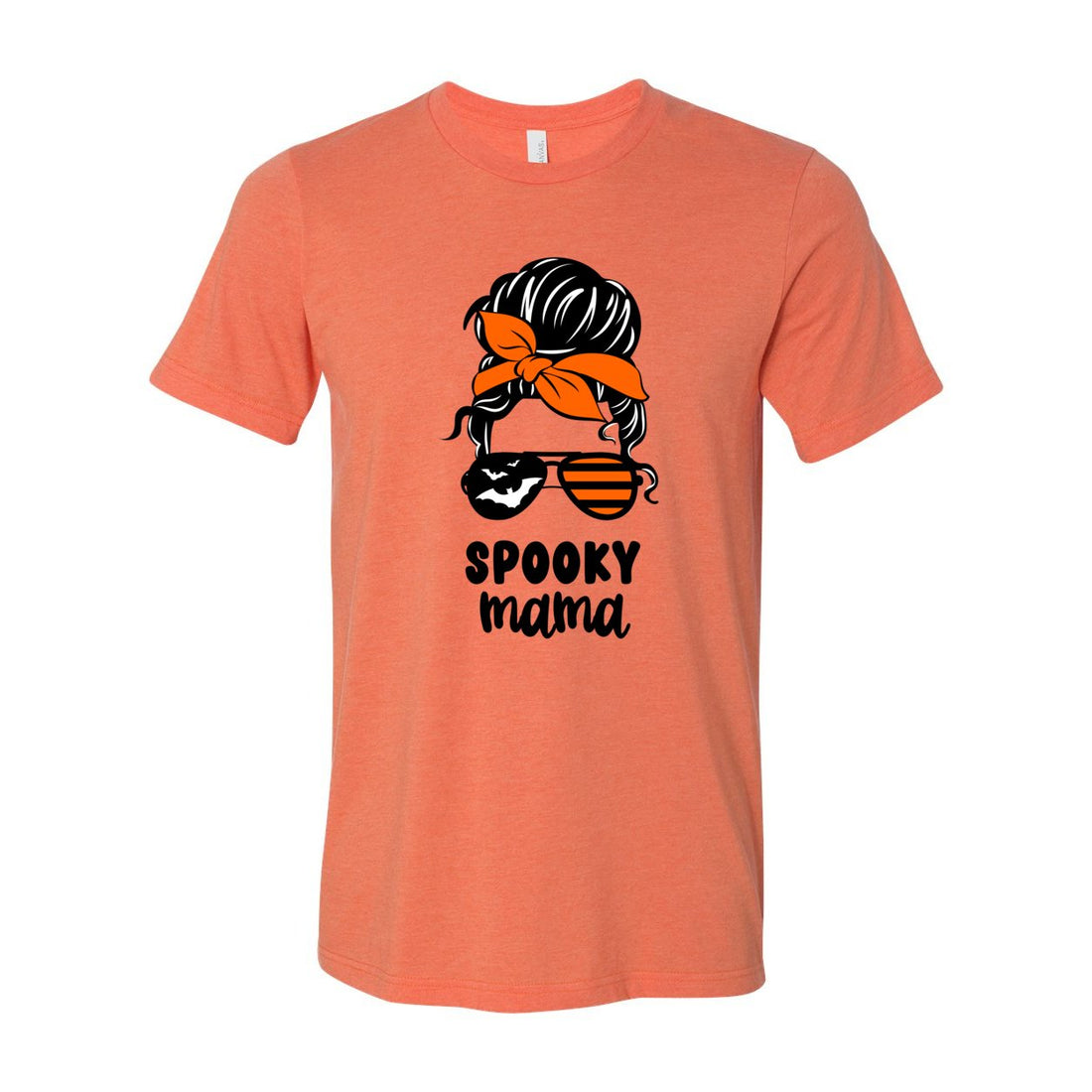 Spooky Mama Short Sleeve Jersey Tee - T-Shirts - Positively Sassy - Spooky Mama Short Sleeve Jersey Tee