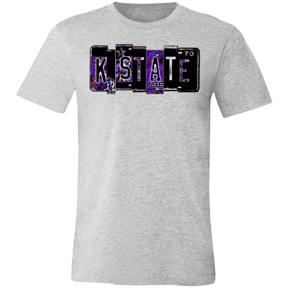 State Plates Short-Sleeve T-Shirt - T-Shirts - Positively Sassy - State Plates Short-Sleeve T-Shirt