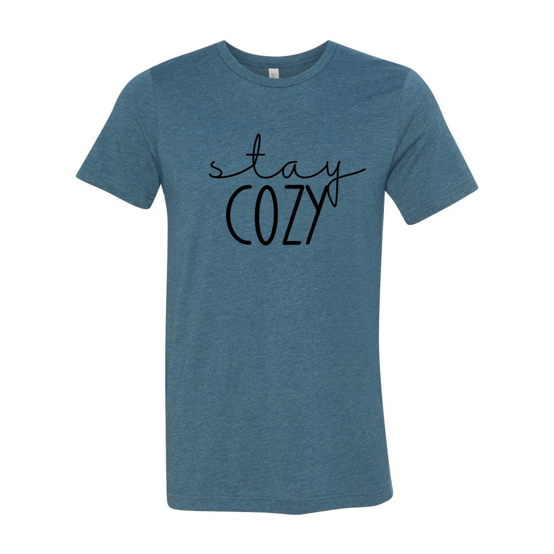Stay Cozy Short Sleeve Jersey Tee - T-Shirts - Positively Sassy - Stay Cozy Short Sleeve Jersey Tee