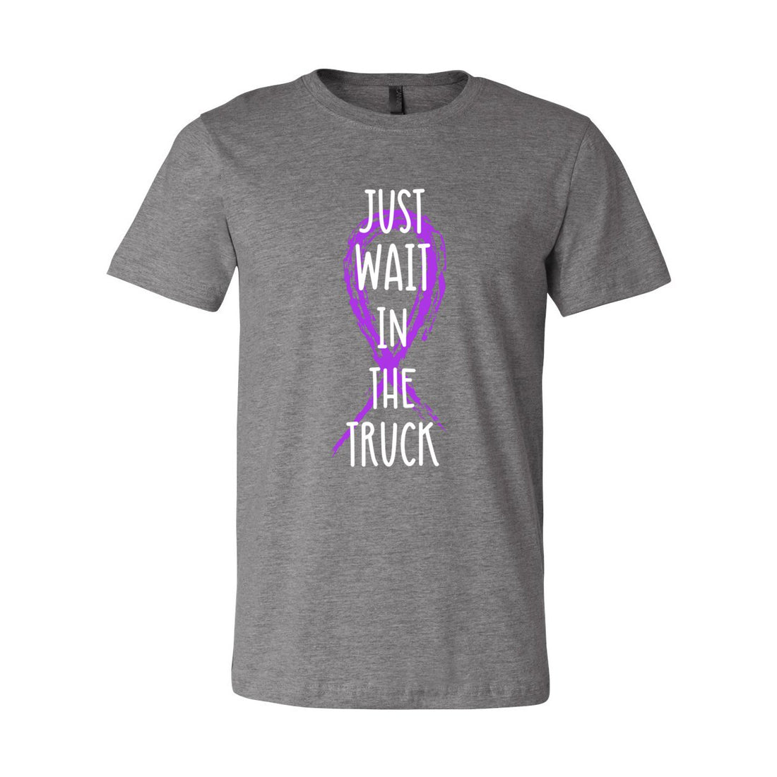 Stay In The Truck Short Sleeve Jersey Tee - T-Shirts - Positively Sassy - Stay In The Truck Short Sleeve Jersey Tee