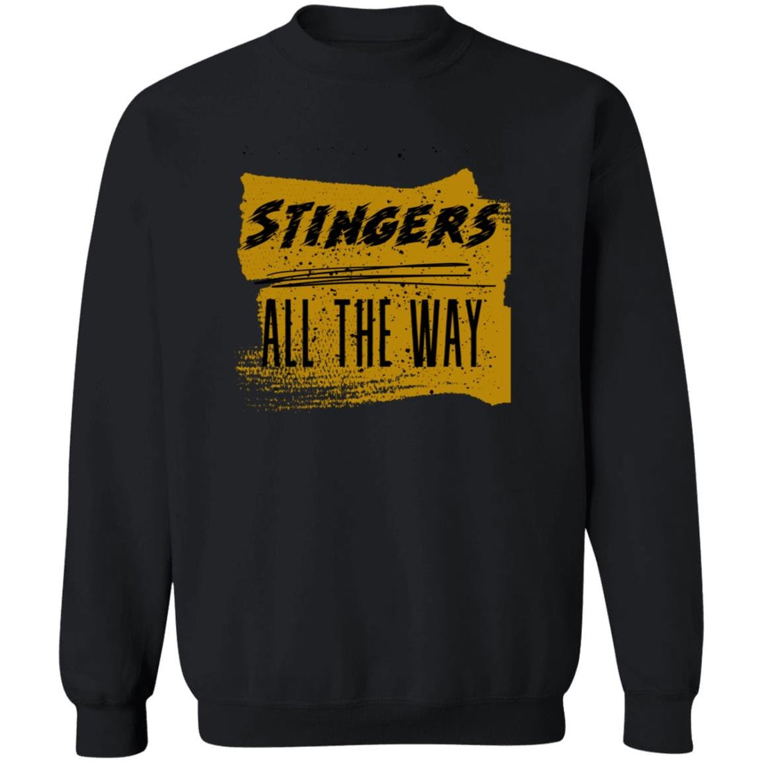 Stingers All The Way Crewneck Pullover Sweatshirt - Sweatshirts - Positively Sassy - Stingers All The Way Crewneck Pullover Sweatshirt