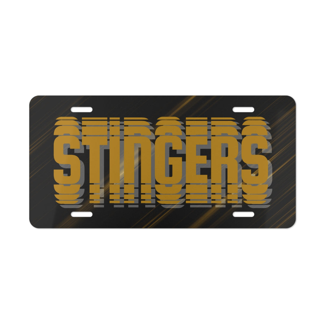 Stingers Vanity Plate - Accessories - Positively Sassy - Stingers Vanity Plate