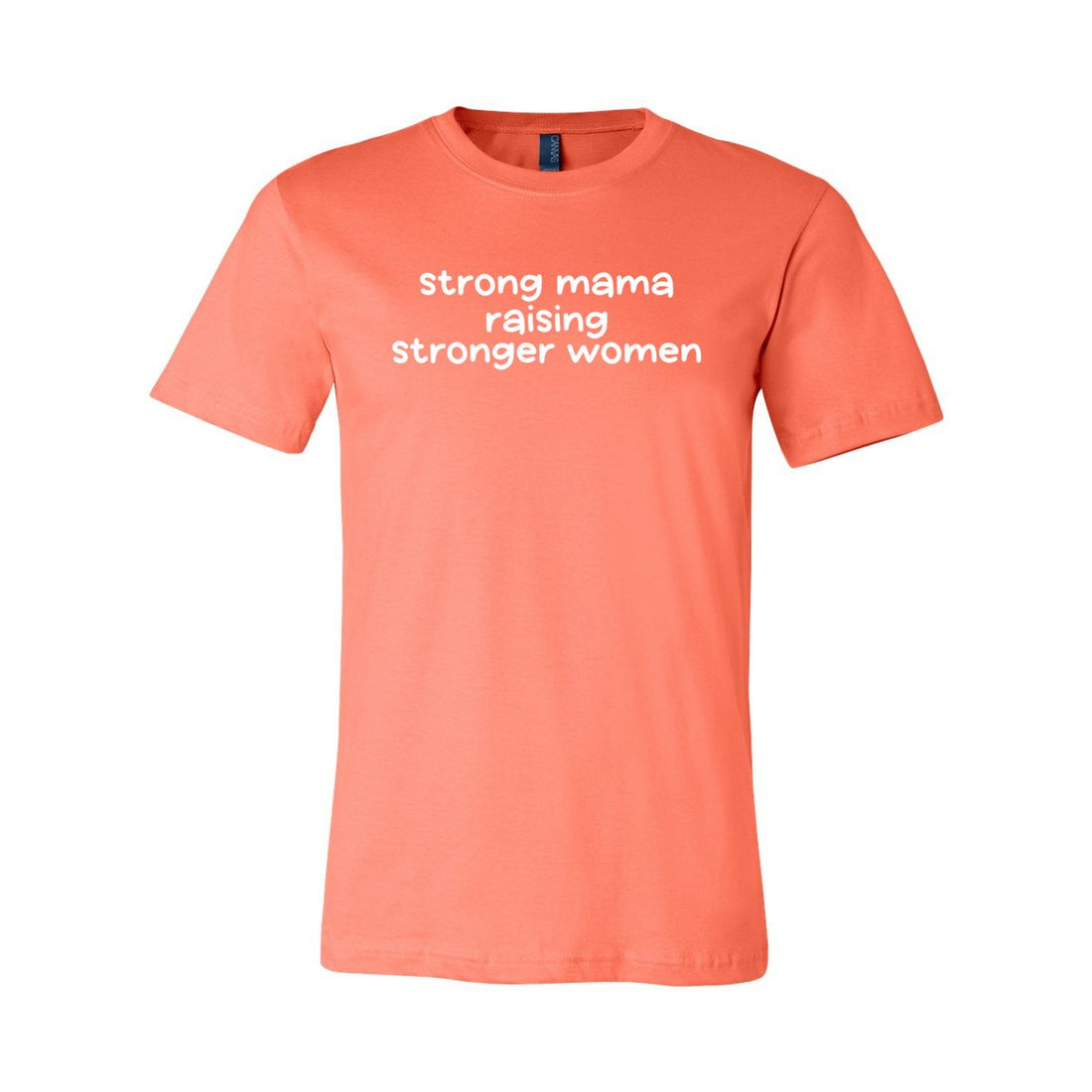 Strong Mama Short Sleeve Jersey Tee - T-Shirts - Positively Sassy - Strong Mama Short Sleeve Jersey Tee